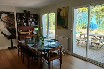 Image de Maison de charme avec piscine – Biarritz (quartier calme, proche plages)