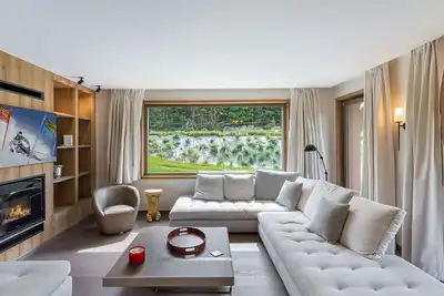 Image de Appartement Neuf, Jardin Privé, 3 Chambres, Megève Mont d'Arbois