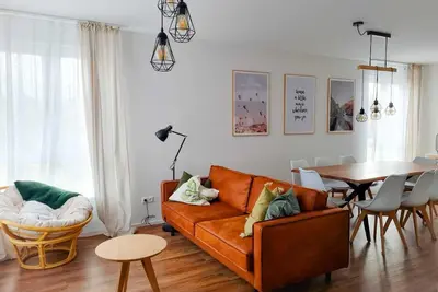 Image de 3 minutes from the thermal baths 5 minutes from Scharmutzelsee Dream apartment to feel good