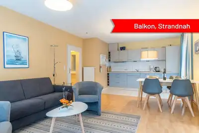 Image de Villa Strandidyll Neubau Ferienwohnung E4 - Apartment E4 / 2 - Raum - Apartment mit Balkon