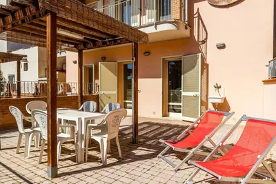 Image de Appartement de vacances \"Terra\" avec vue sur la mer et jardin privé
