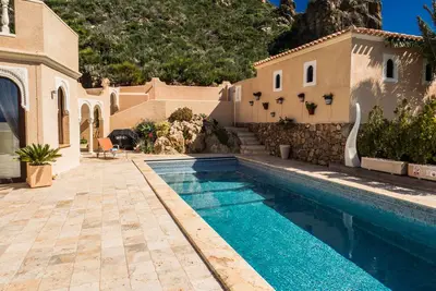 Villa 'Casa Del Mar' avec vue sur la mer, Wi-Fi et climatisation
