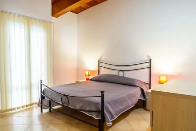 Appartement de vacances 'Aria' près de la plage avec terrasse et balcon partagés