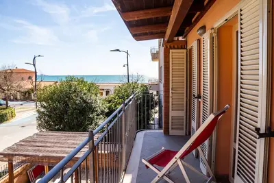 Image de Appartement de vacances 'Fuoco' avec vue sur mer et balcon