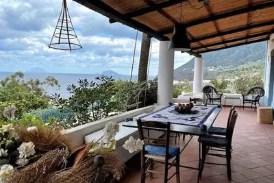 Image de Villa delle Palme, Aeolian charm Stromboli view