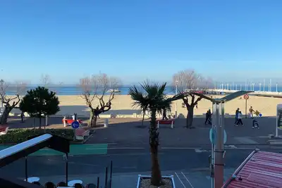 Image de Arcachon : studio duplex face plage, centre-ville, Wi-Fi, parking