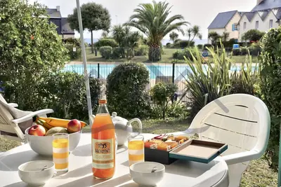 Image de LocaLise - A05 - Plain-pied avec petite vue mer