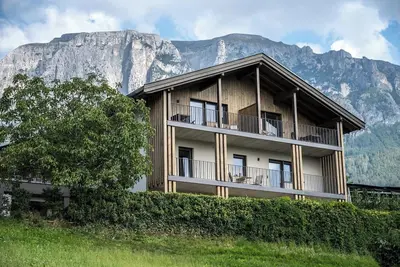 Apartment 1 with a unique panoramic view surrounded by greenery
