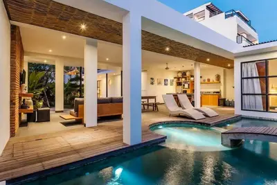 Image de Modern oriental style villa in Berewa, Canggu