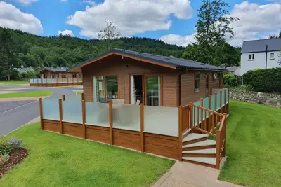 Image de Luxury hot tub lodge in Betws-y-Coed, ideal for exploring Snowdonia National Park