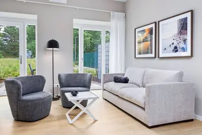 Image de Tolles Maisonette-ferienapartment in Toplage an der Ostsee mit Terrasse & Balkon - Strandresidenzen