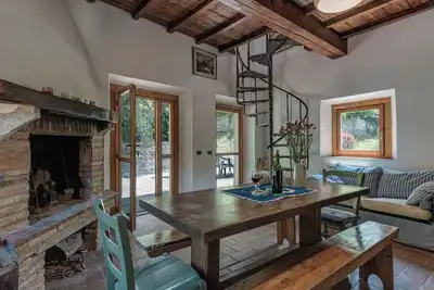 Image de Maison de vacances 'La Torre Della Cupolina' avec terrasse, jardin partagé et Wi-Fi