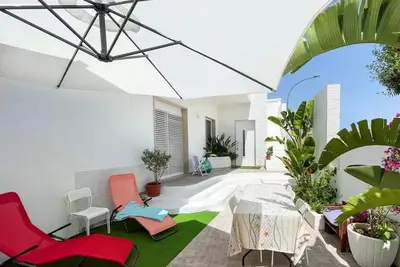 Image de Appartement de vacances \"Maison Blanche\" avec terrasse privée et climatisation