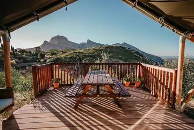 Image de Glamping 'Tienda De Safari' avec terrasse privée et Wi-Fi