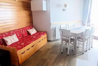 Image de Appart. 5 personnes proche des pistes, centre de la station, linge de lit inclus