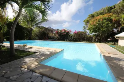 Villa Hamak vue mer piscine privée