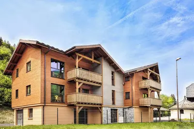 Image de Appartement \"Carline\" avec vue sur la montagne, balcon et Wi-Fi