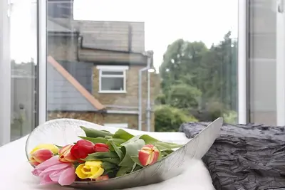 Image de Famille-Appartement-Salle de bain privée-Vue sur la cour-Iffley Flat 4