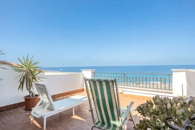 Image de Maison de vacances \"Finestra Sul Mare\" avec vue sur la mer, Wi-Fi et climatisation