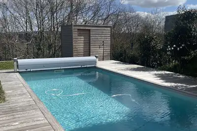 Image de Maison familiale avec piscine chauffée