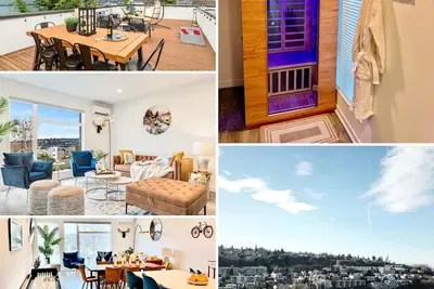 Image de Queen Anne by Lake Union! Near Stadiums! Rooftop! Sauna! Bbq! Firepit! Parking!