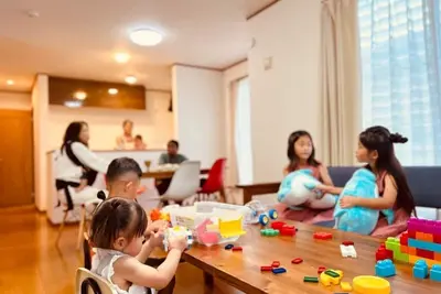 Image de East building  A house with a garden Children  / Nago Okinawa