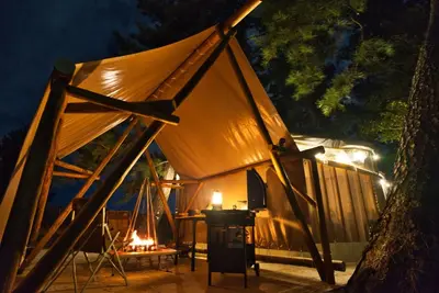 Image de Monday to Thursday Gorgeous glamping tent / Ichinomiya City Aichi