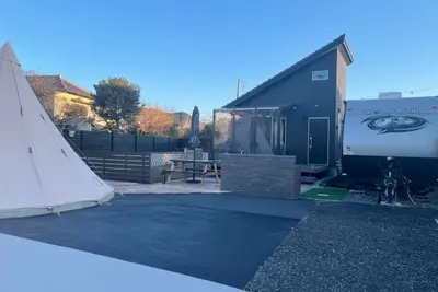 Image de Large dogs Ok Ten seconds to the sea glamping 3 / Awa-gun Chiba