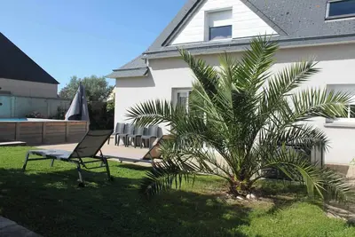 Image de Coutainville - Villa bord de mer avec Jardin privé