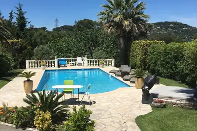 Image de villa with large swimming pool