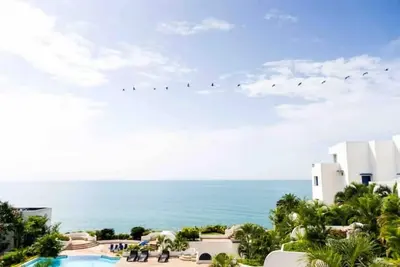 Image de Suite with excellent view near the beach Wi-Fi