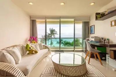 Image de Comfy 3bdr family beachfront Villa