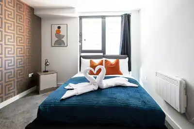 Image de Birmingham - City Centre - 2 Bed 2 Bath Plush Suite, City Views  -Netflix-Wifi