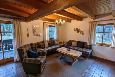 Image de Waldhaus 49 (115sqm) for up to 6 people with barbecue facilities