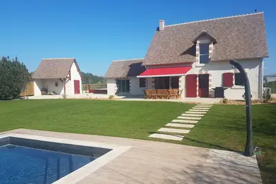 Image de La Rotiere Lodge Du Cervolet maison conviviale de 4 chambres en Val de Loire