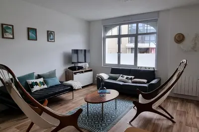 Image de Spacieux duplex à 15 min à pied des plages