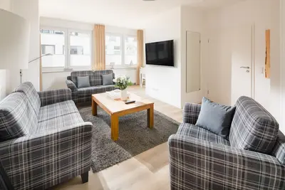 Image de The vacation apartment \"Seute Deern\" in the house is centrally located and yet quiet in de