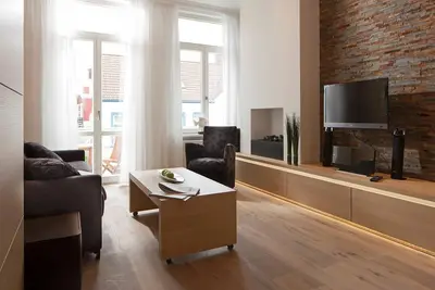 Image de The vacation apartment \"Villa Vie 3\" is located in the house \"Villa Vie\".