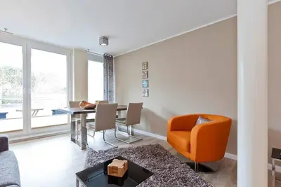 Image de The vacation apartment \"Sonne 3\" is located on the first floor in the house \"Sonnenhaken\".
