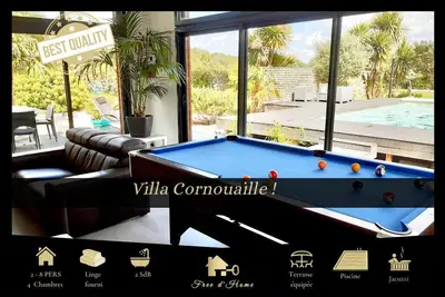 Image de Villa Cornouaille Piscine, Jacuzzi, Sauna, 2-8 Personnes