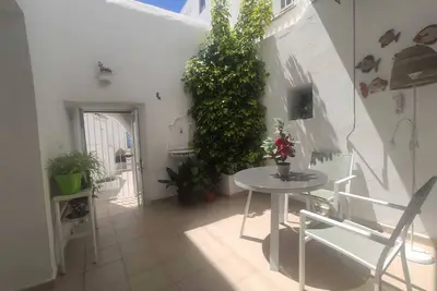 Green Apartment Verde on the beach whit very sunny private patio