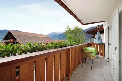 Image de Appartement de vacances \"Mosttragerhof Large\" avec vue montagne, piscine partagée et Wi-Fi