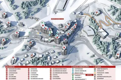 Image de Pied des pistes de ski, 5ème étage, vue vallée, balcon, télévision, 21m², Les Orres