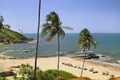 Image de Serene 1bk Holiday home w/ kitchen Ac Wifi 5 min to Candolim beach