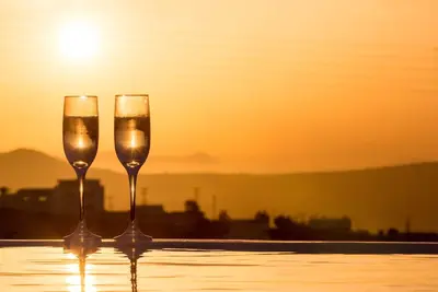 Image de Beautiful Santorini Villa | 3 Bedrooms | White Orchid Villa | Amazing Sea Views & Private Pool | Pyrgos