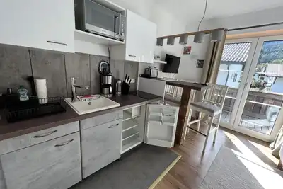Image de Appartement-Moderne-Wohnung 1-Salle de bain privée séparée-Vue sur Montagne