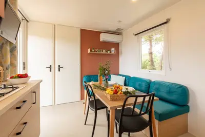 Image de Le Cycas, mobil-home neuf avec sa vue mer