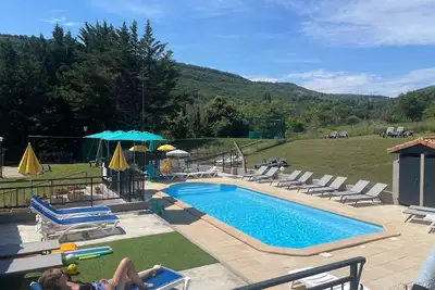 Image de Gîtes Piscine + Jeux Solarium relaxation - 59m² - ARDÈCHE Sud