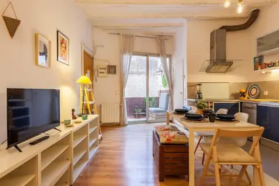 Image de Appartement \"Modern Flat Next To Bogatell Beach\" avec balcons privés et Wi-Fi