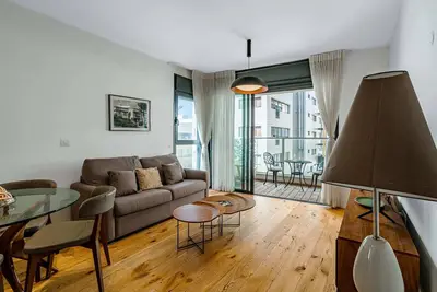 Chic 1br Ben Yehuda by Holiday Rentals Safe Room